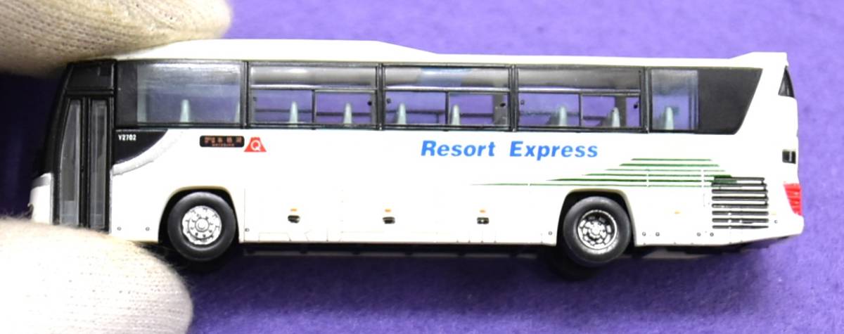 BC28 バスコレ トミーテック バラ (114) 富士急行 日野新型セレガ リゾートエキスプレス 本栖湖行き 車両:状態良好 箱:無し ミニカー拍卖
