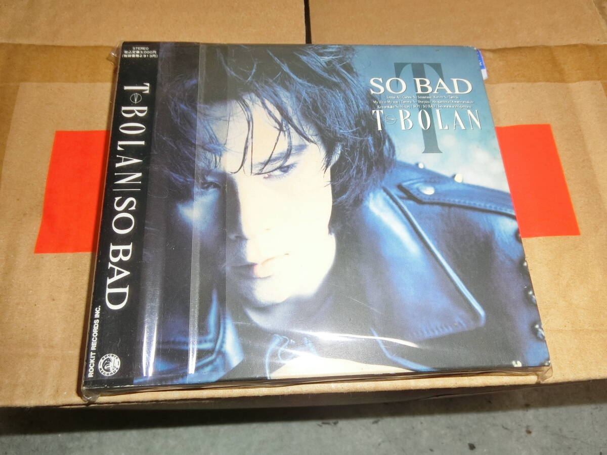 T-BOLAN /SO BAD 帯固定貼り付け 盤面良好拍卖