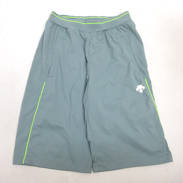 G■デサント/DESCENTE トレーニングウエア/ハーフパンツ【L】水色系/men's/167【中古】■拍卖