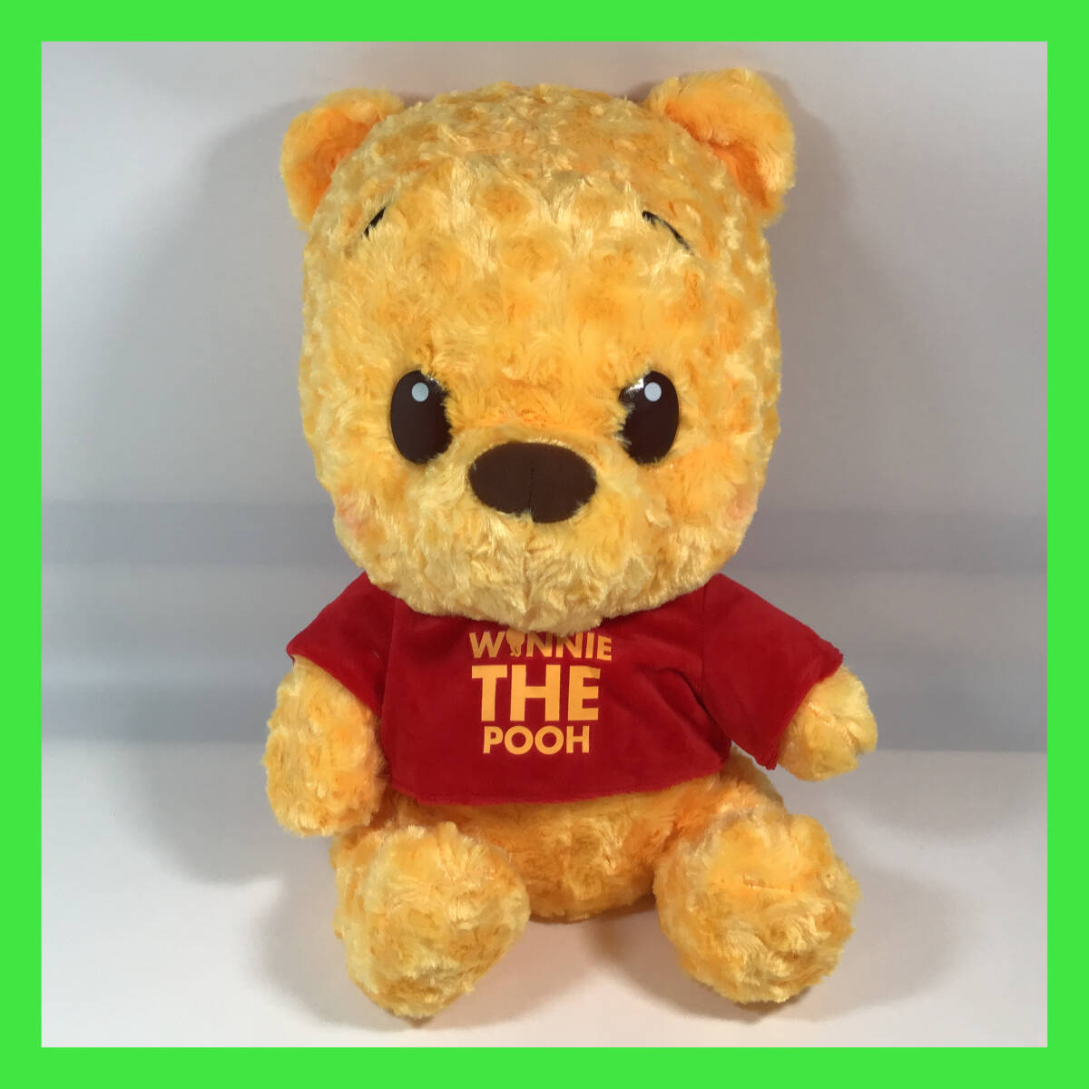 N-625☆ WINNIE THE POOH ぬいぐるみ DRDL130 0394660 Disney ディズニーキャラクター プーさん 商品タグ付き拍卖