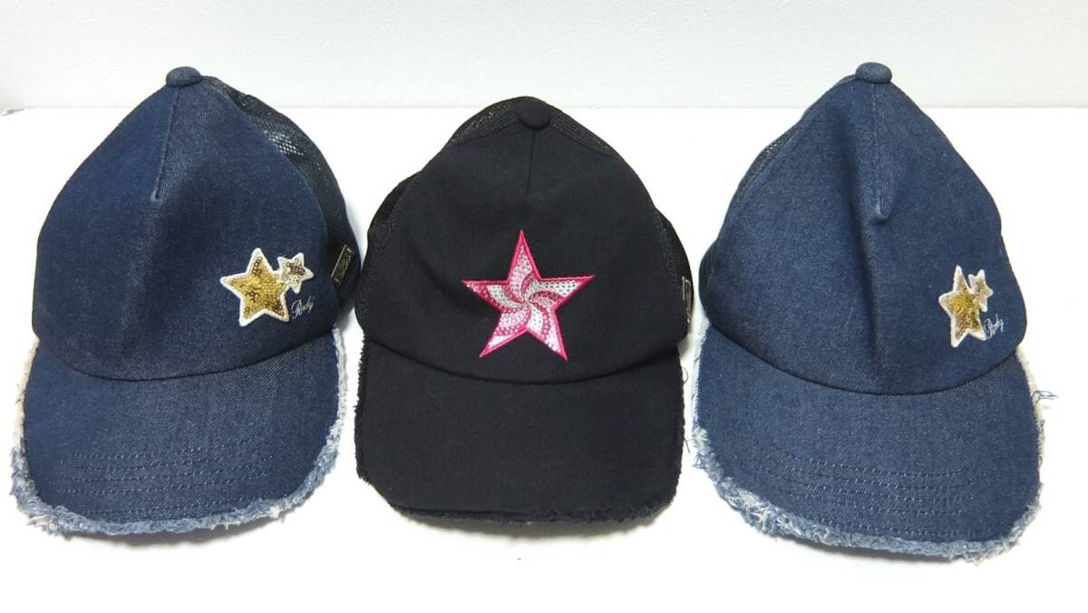 Rady レディ キャップ 3個セット デニム コットン拍卖