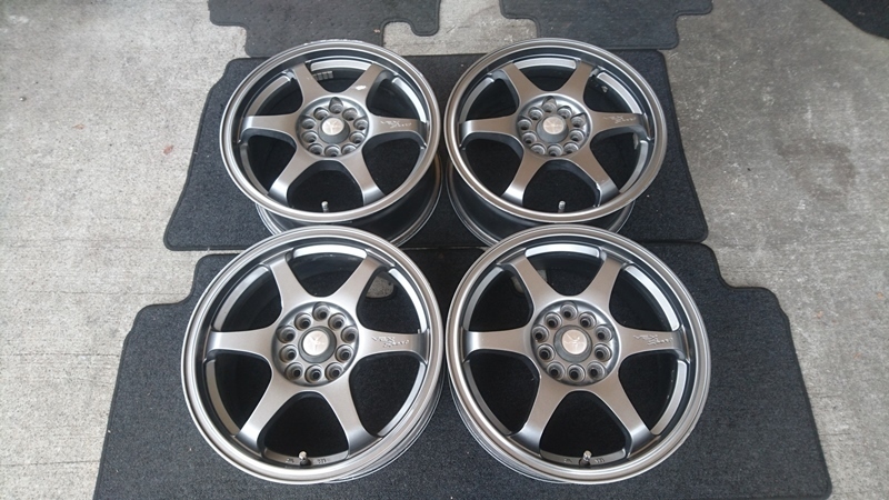 『psi』 INTER MILANO VEX SPORT TYPE 6S インターミラノ ベックススポーツ 16インチ 7JJ +55 5穴 PCD100・114.3 アルミホイール4本セット拍卖