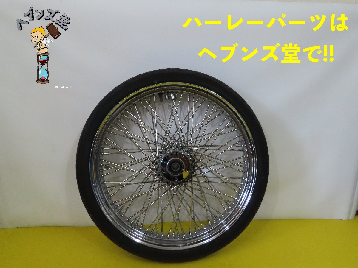 A230741J DNA80本.スポークフロントホイール21-3.00 00年以降ソフテイル.FXST.FLST.ハーレー.HARLEY拍卖