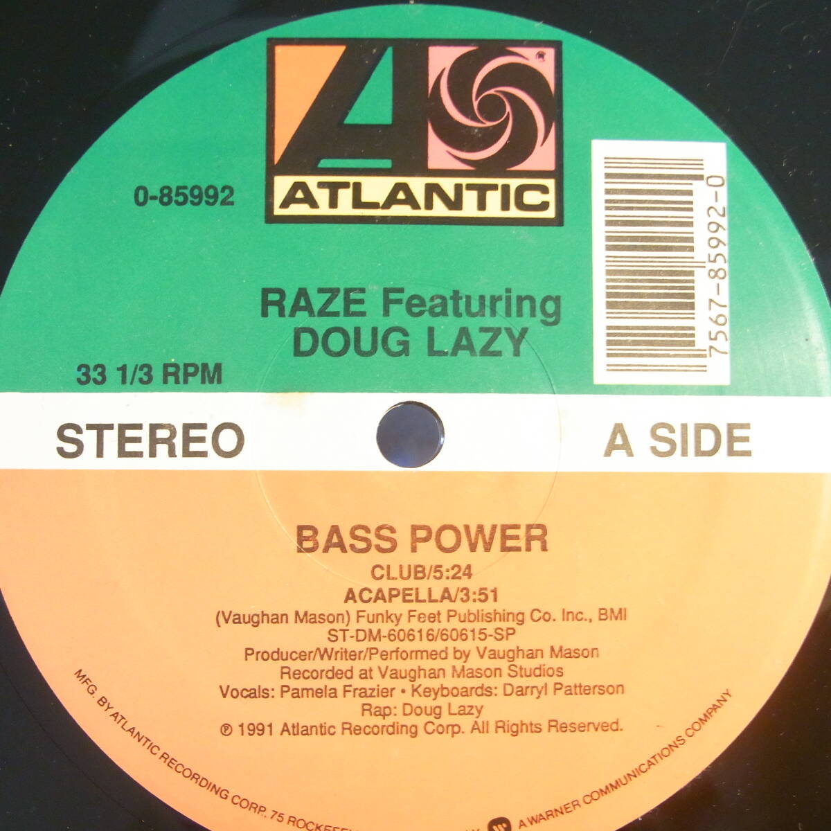 Raze Featuring Doug Lazy - Bass Power拍卖