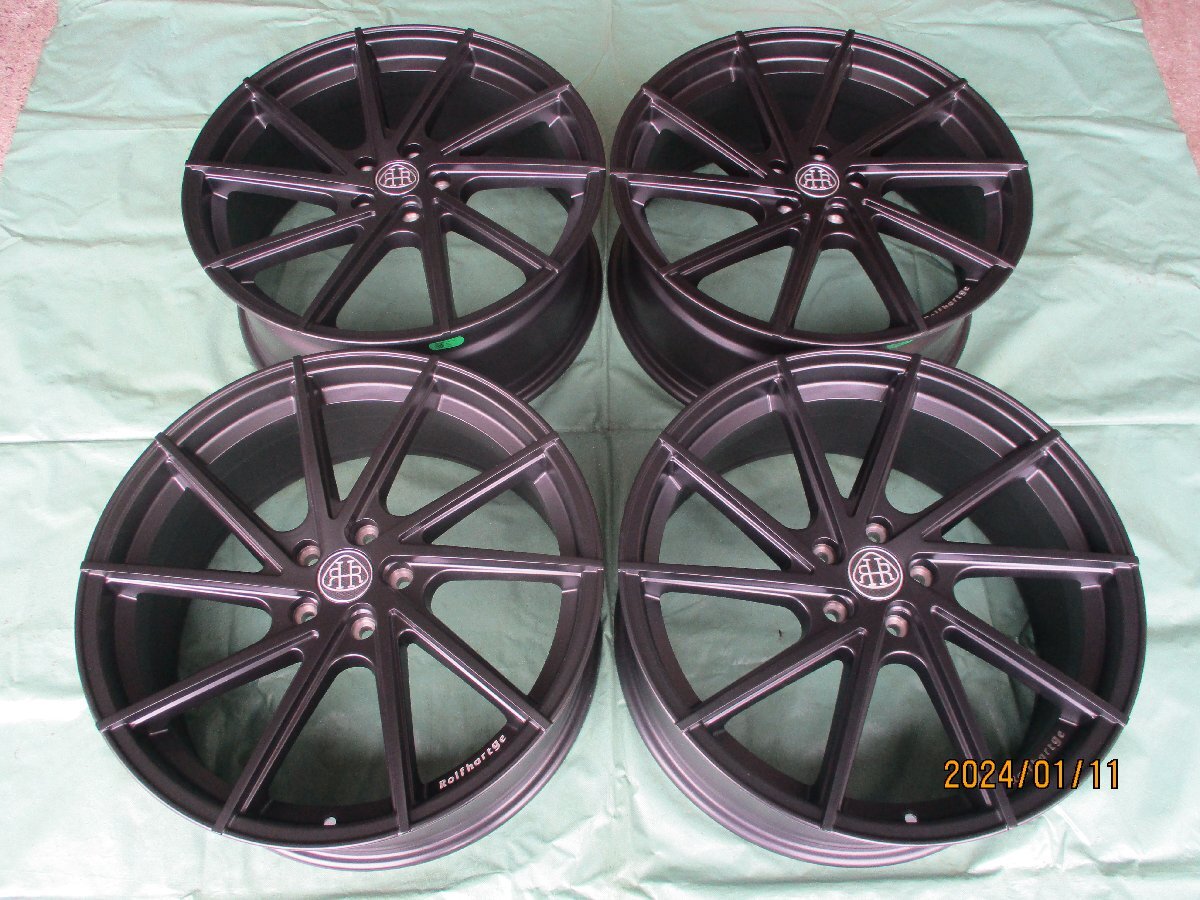 新品 Rolfhartge (ロルフハルトゲ) F10 MB & ピレリ PZERO SUV 265/45-20 295/40-20 4本セット ポルシェ マカン拍卖