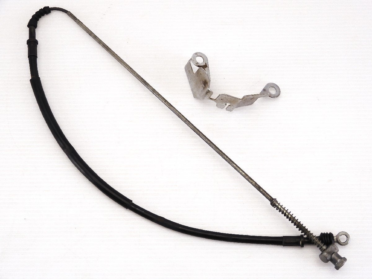 60【評価A】 NV750 カスタム RC14 実動 純正 リア ブレーキ ワイヤー ケーブル ロッド 始動動画有 ME9-003-5018 走行距離表示12,185km拍卖