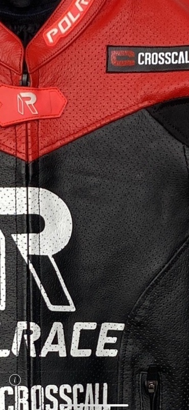 ①海外 送料込み レーシングレザージャケット パンチング加工料金拍卖