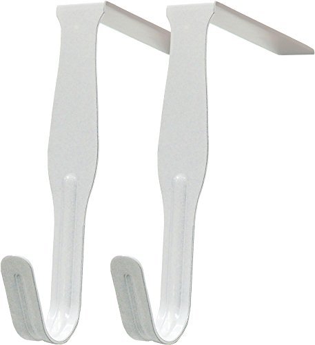 コンテック(kontec) フック 主婦のアイデア どこでもピッタリフック ホワイト 2個セット拍卖