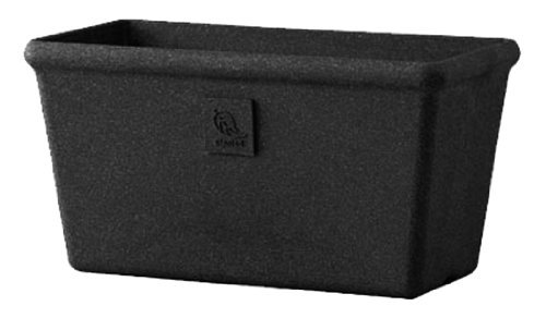 エコプランター/植木鉢 角型ワイド 300 ブラック 『アーブル(Hachiman gardens:arbre)』拍卖