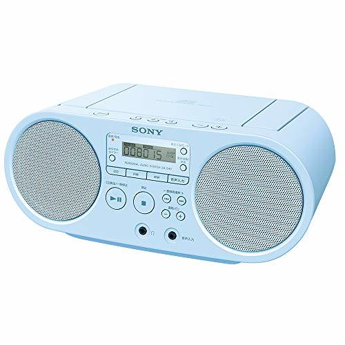 ソニー CDラジオ ZS-S40 : FM/AM/ワイドFM対応 ブルー ZS-S40 L拍卖