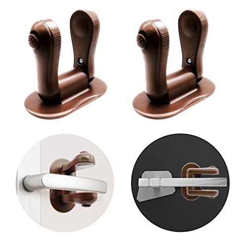 ベビーガード 2個セット チャイルドロック ストッパー ドアロック 室内 部屋 鍵 ドアノブカバー ドア開け防止 赤ちゃん守り 指はさみ ケガ拍卖