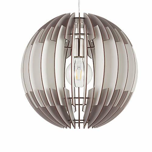 EGLO LED ペンダントライト おしゃれ 北欧 木製 クラシック OLMERO 40cm 204428J インテリア照明 リビング ダイニン拍卖