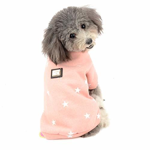 RANPHY 犬服 ふく服 セーター トレーナー服 スウェットシャツ あったか 秋冬 カバーオール ジャケット パーカー 小型犬 フリース チワ拍卖