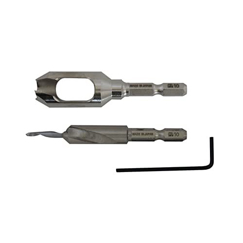 スターエム 58S-S3510 皿取錐&埋木錐セット 3.5×10×10拍卖