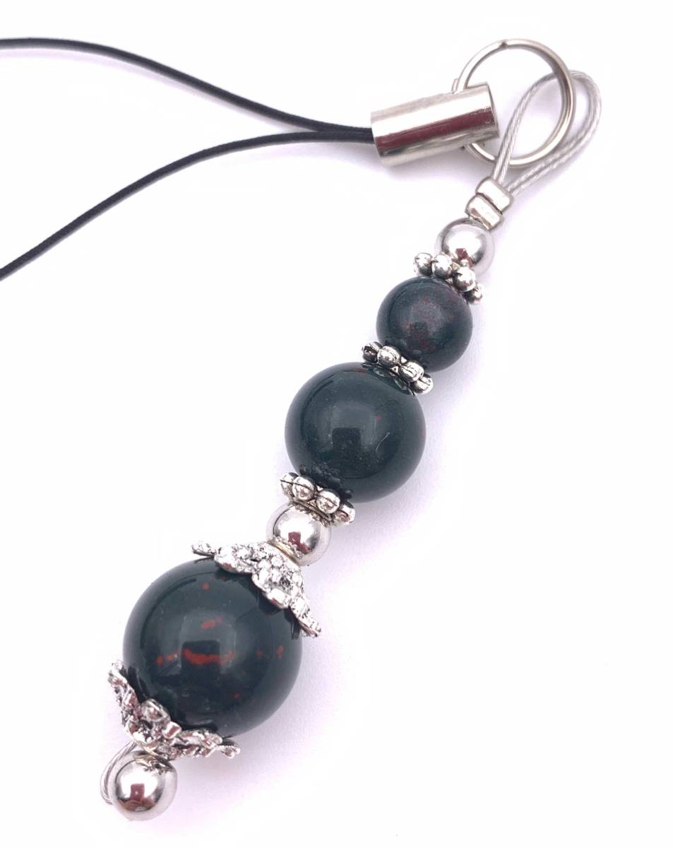 天然石ブラッドストーンのストラップ -1-拍卖