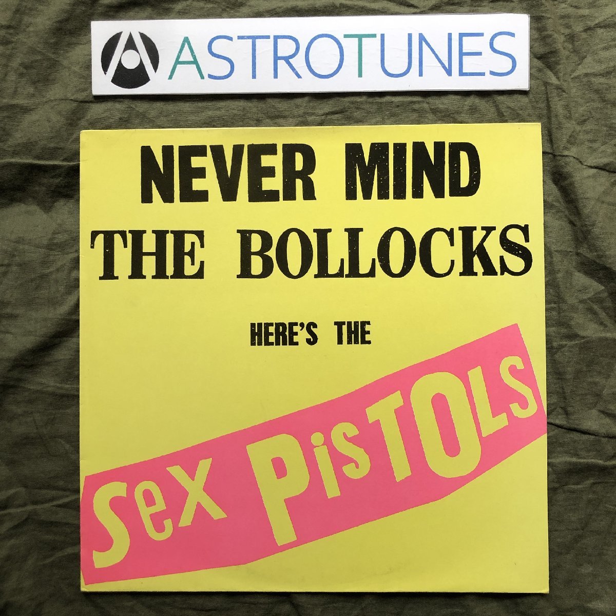 良盤 良ジャケ 1985年 英国 本国盤 Sex Pistols LPレコード 勝手にしやがれ Never Mind The Bollocks Here's The Sex Pistols拍卖