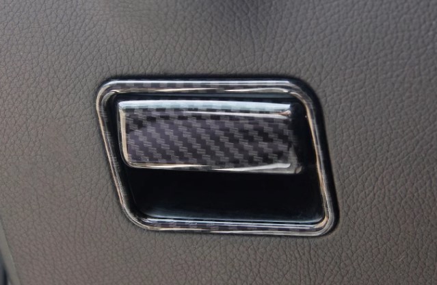 スポーティ全開♪ メルセデス ベンツ カーボン ルック パーキング レバー カバー W222 S63 S65 Sクラス セダン拍卖