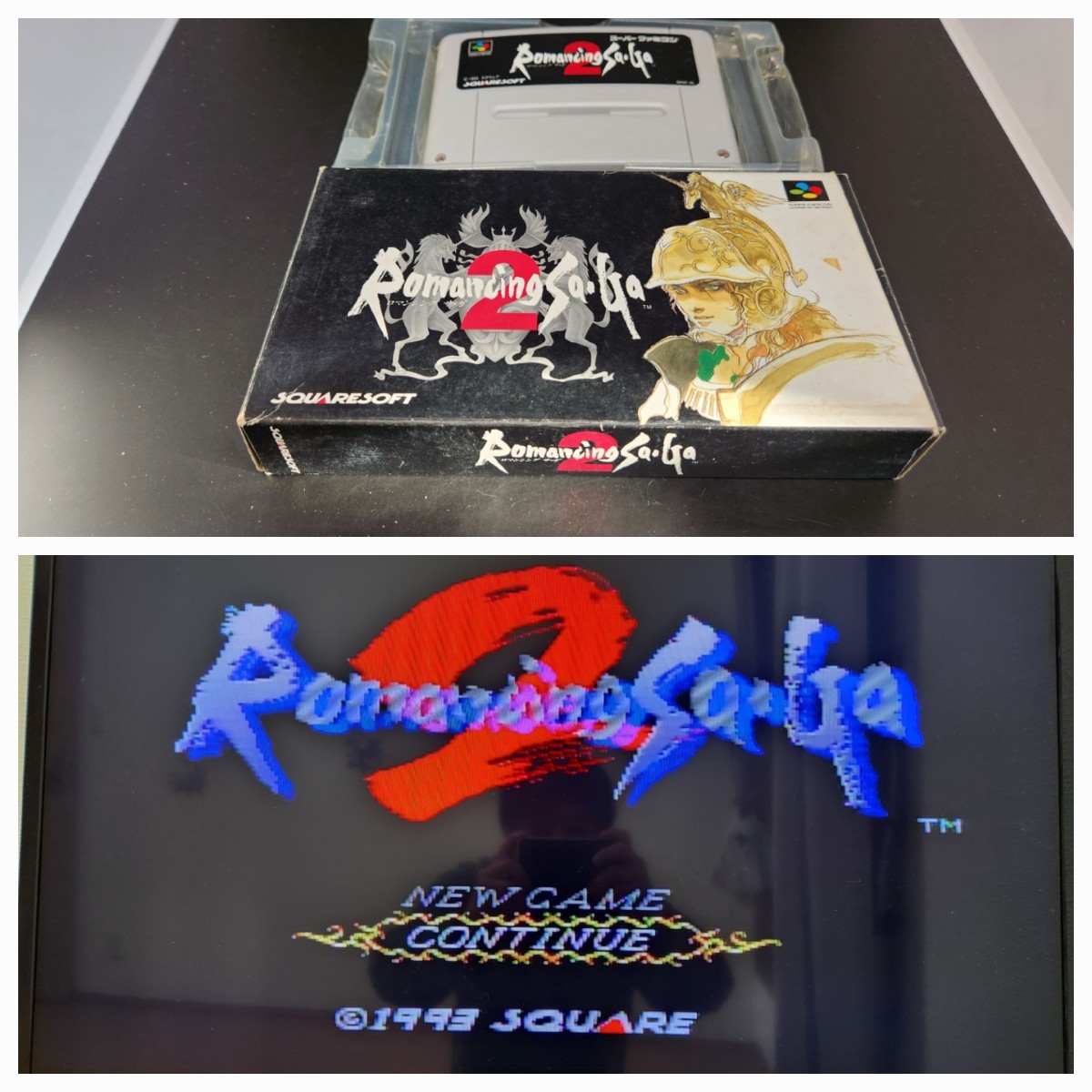 【動作確認済み】スーパーファミコン SFC 左2 箱付き【】ソフト 希少 レア カセット ゲーム 貴重 ケース 昭和 レトロ ロマンシング サガ2拍卖