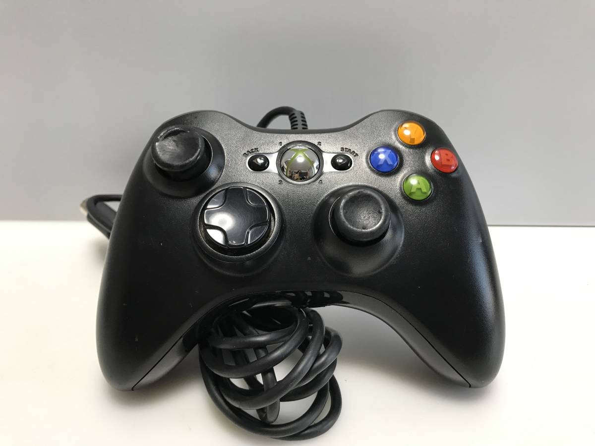 Microsoft Xbox 360 コントローラー E-C015-05-4542 ジャンクRT-3447拍卖