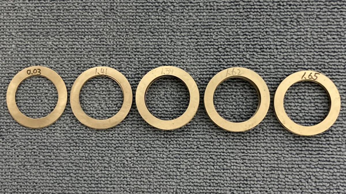 1枚の値段です 三菱 純正 リアデフ ピニオンスペーサー CD9A CE9A CN9A CP9A CT9A CZ4A ランサー エボ シム拍卖