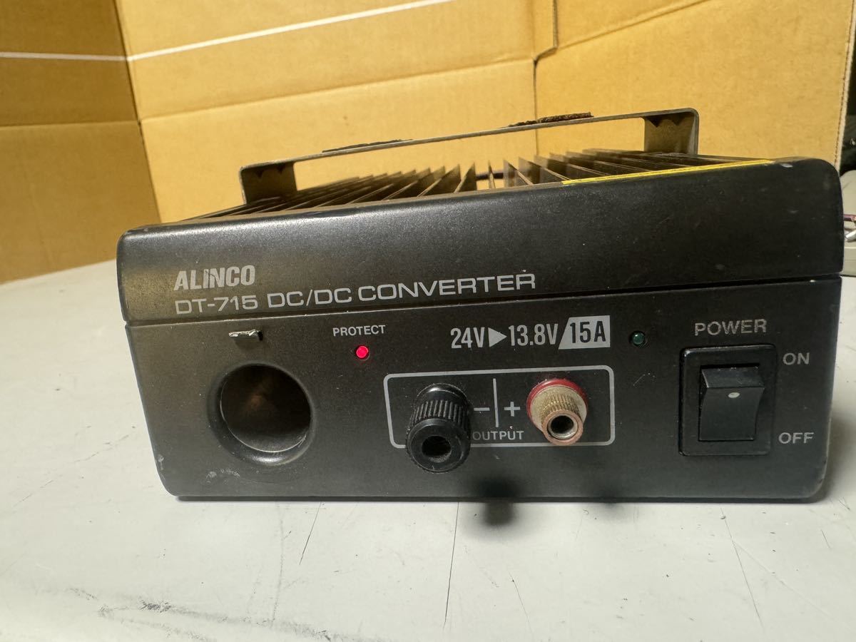ALINCO DT-715 12Vで通電のみ、その他未確認現状品ジャンク品部品取り、欠品有り拍卖