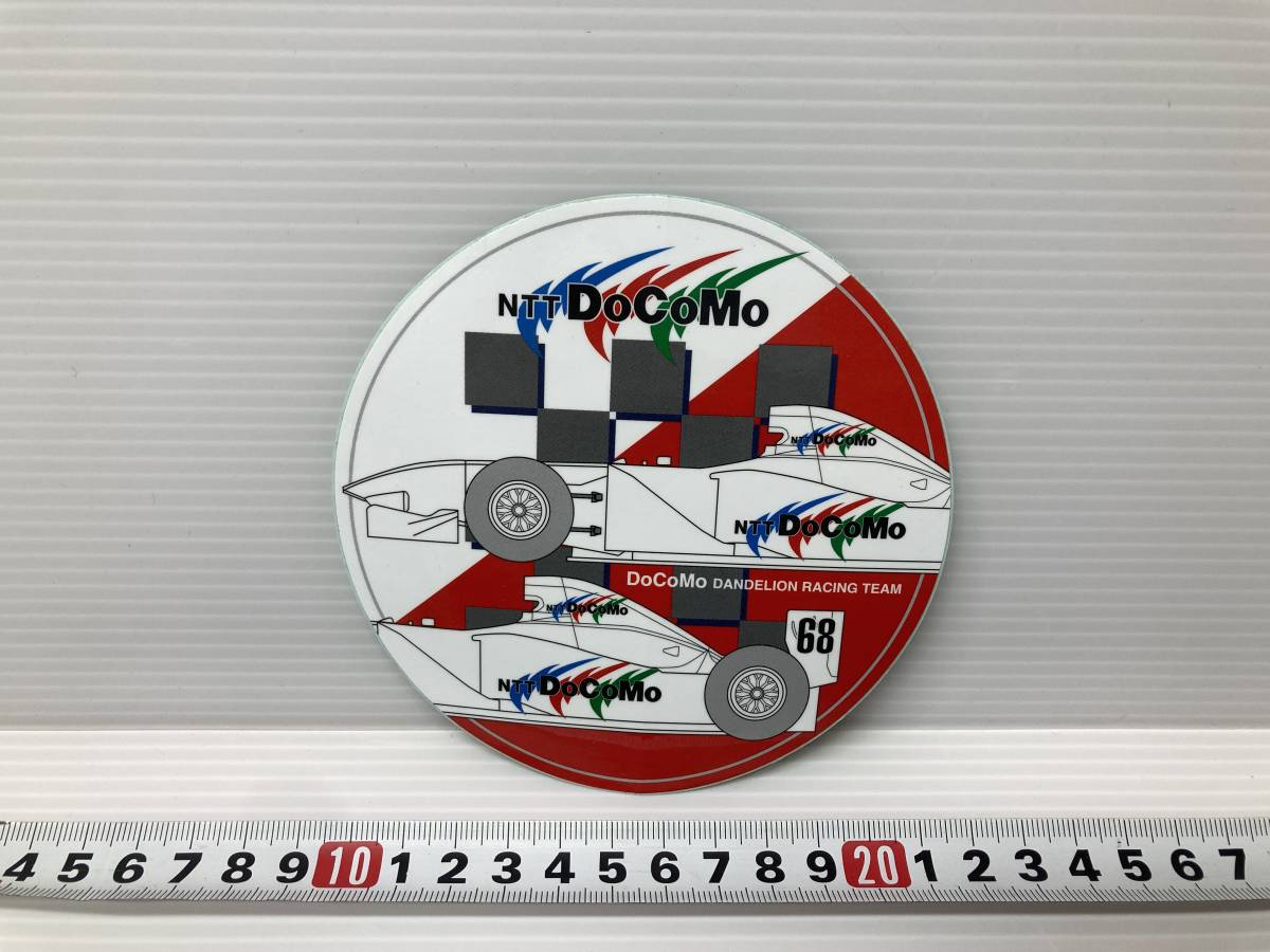 005 〓 当時物 NTT DoCoMo ドコモ DANDELION RACING TEAM ステッカー拍卖