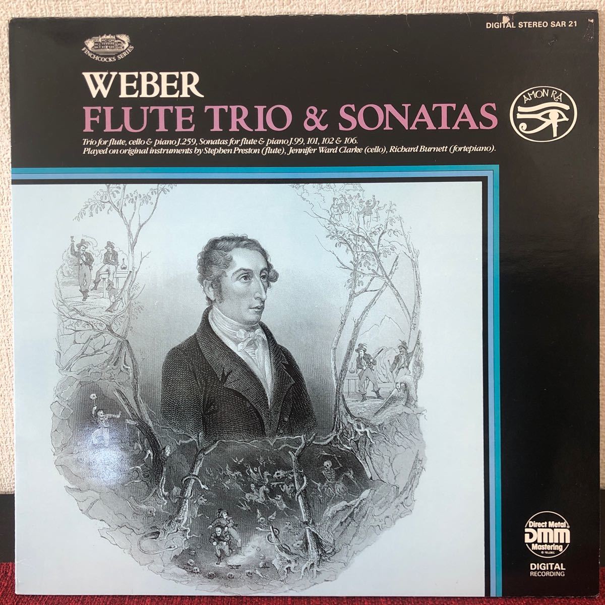 LP WEBER FLUTE&SONATAS SAR21 海外版 レトロ ヴィンテージ拍卖