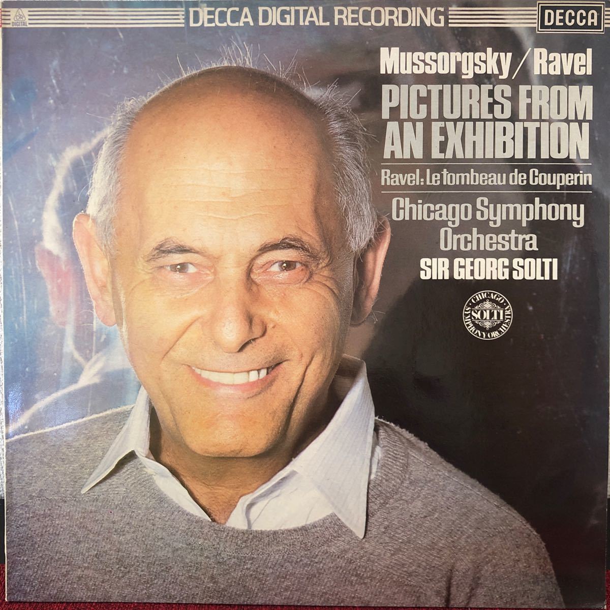 LPレコード PICTURES FROM AN EXHIBITION SIR GEORG SOLTI SXDL-7520 海外版 レトロ ヴィンテージ 笑顔拍卖
