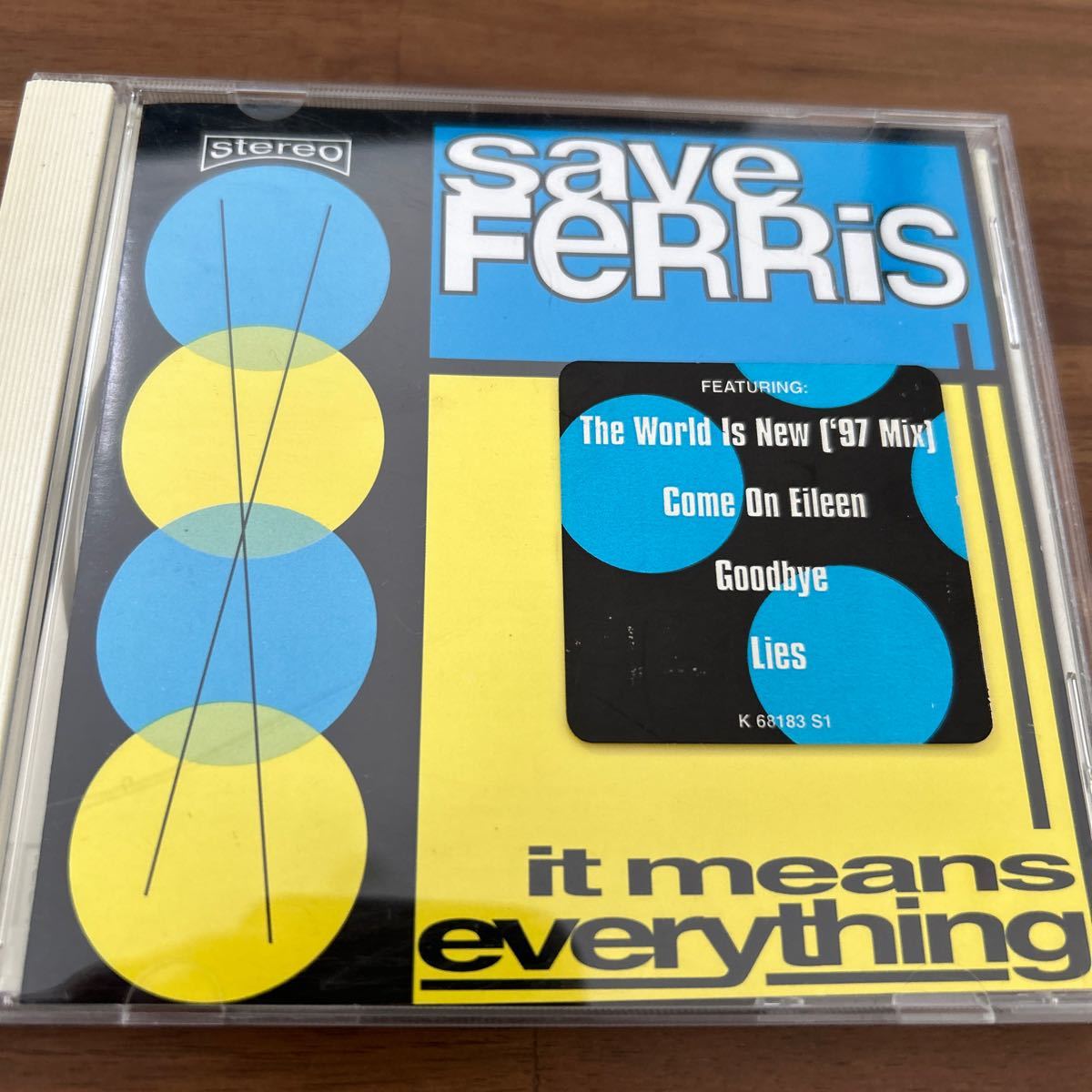 【輸入盤】 It Means Everything/セイヴフェリス スカCDアルバム拍卖