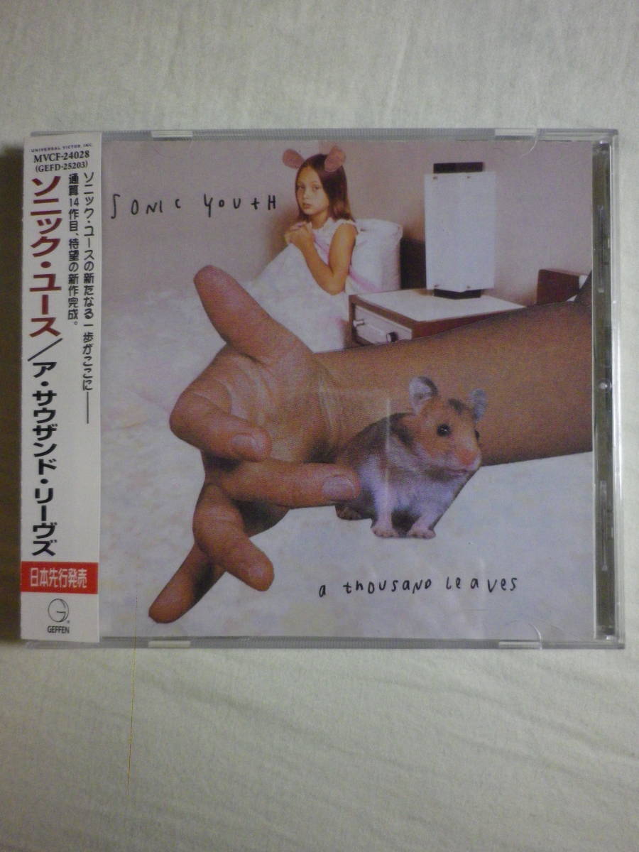 『Sonic Youth/A Thousand Leaves(1998)』(1998年発売,MVCF-24028,国内盤帯付,歌詞対訳付,グランジ,Thurston Moore)拍卖