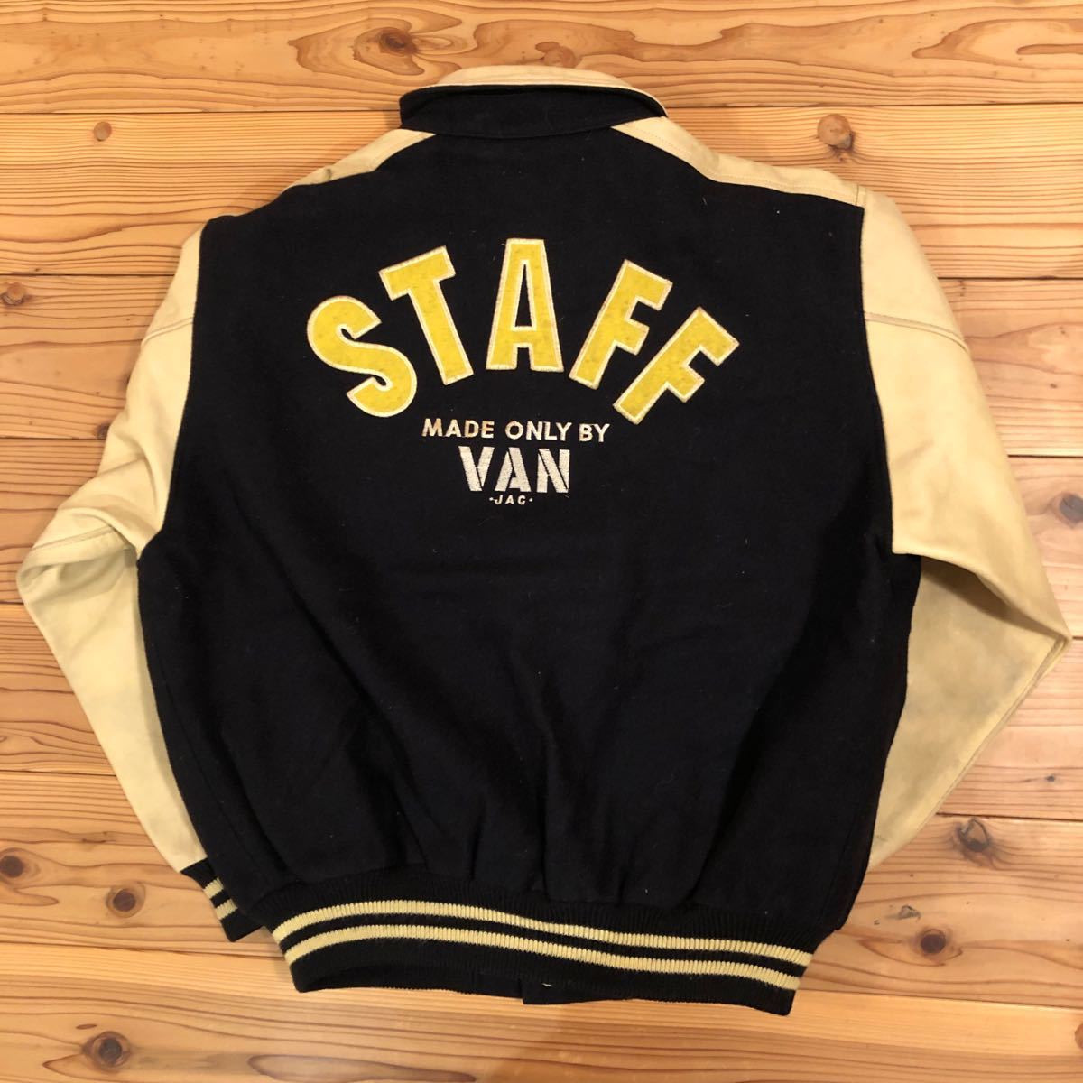 van-jac- 袖革スタジャン M拍卖