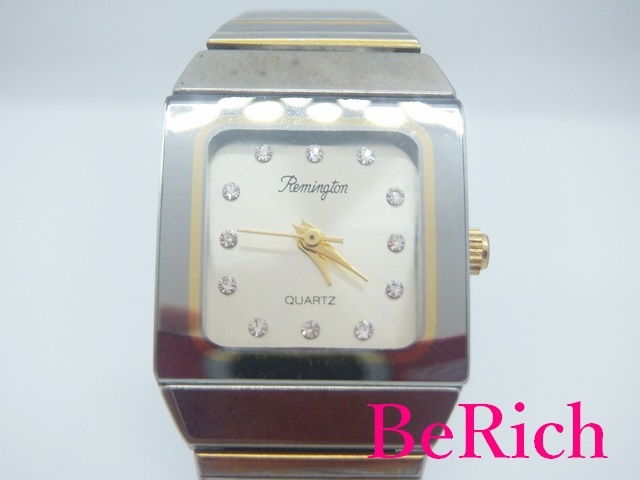 Remington レディース 腕時計 シルバー 文字盤 SS ゴールド コンビ クォーツ ファッション ウォッチ 【中古】 ht3986拍卖