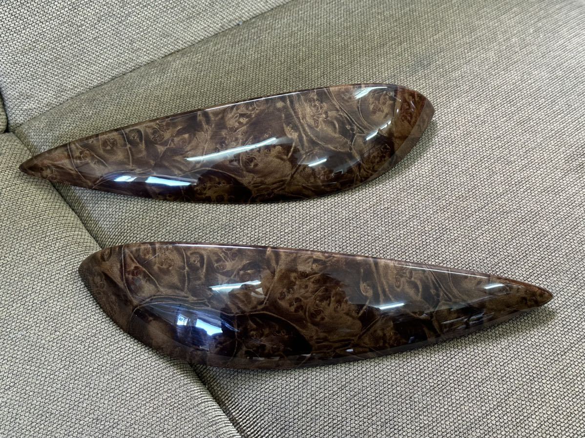 BMW E63 6シリーズ ウッド リア ドアトリム ドアパネル 7 115 4 528506 純正 左右セット クーペ 630i 木目調 拍卖