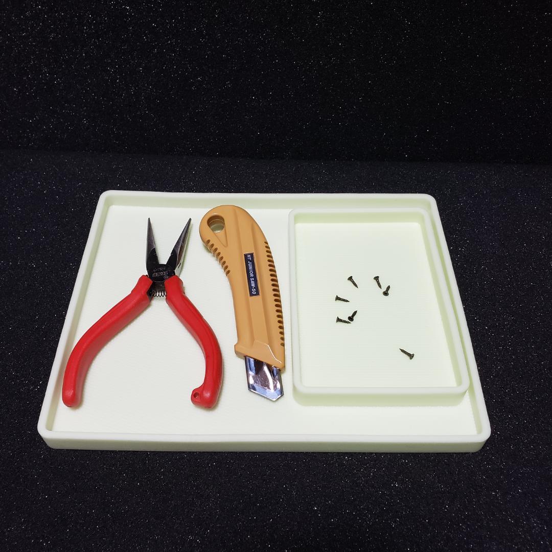 ★ 蓄光 ★ 『トレー (大) 』& 『トレー(小) 』& 『アクセサリー 5点』 / テント キャンプ インテリア トレイ 防災拍卖