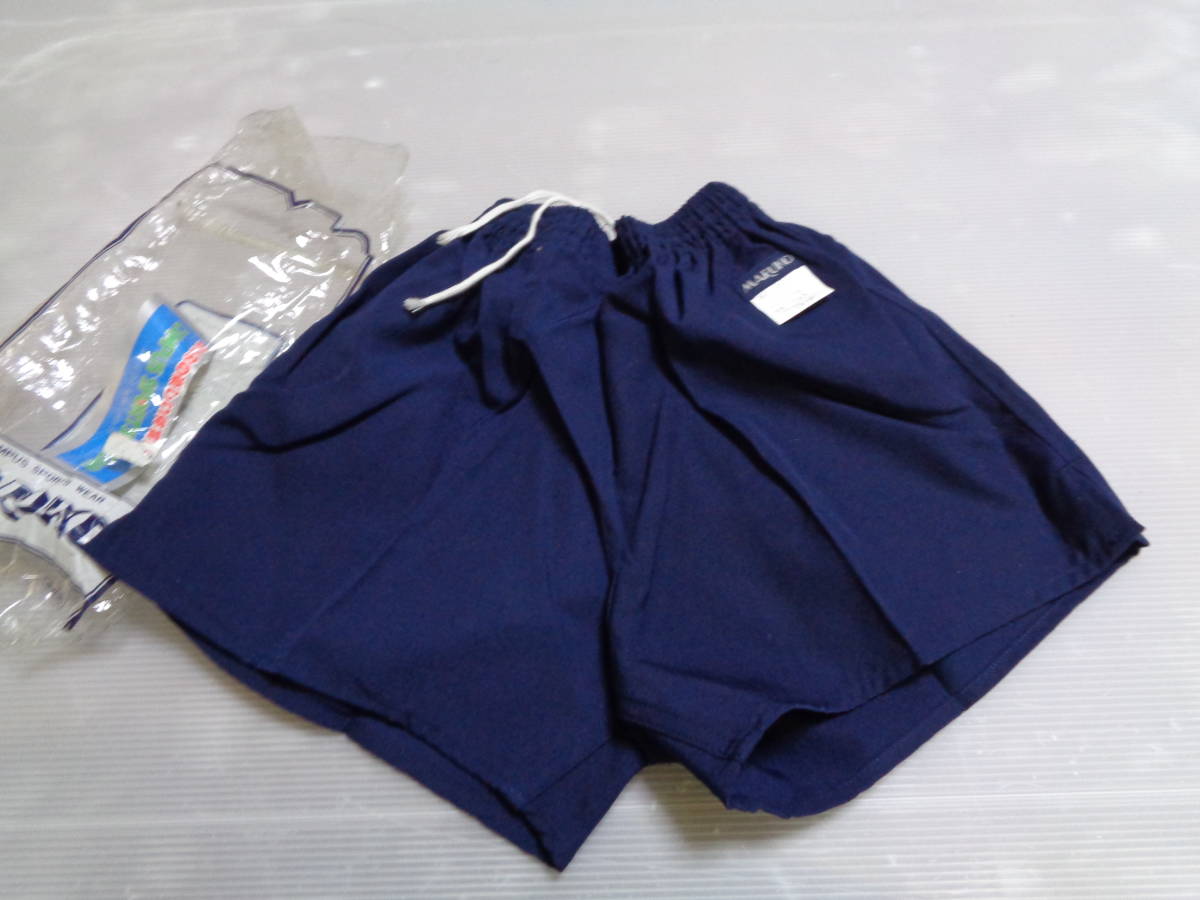 M 紺 1604 マルコー maruko 短パン ショートパンツ 体操着 体操服 昭和レトロ 未使用拍卖