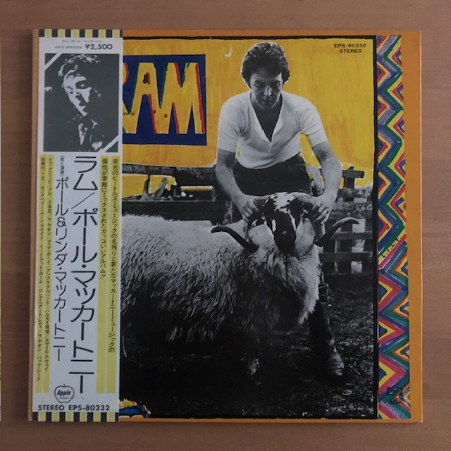 PAUL McCARTNEY / RAM /Capitol Records/日本盤/EPS-80232/Pop/Rock/LP,Album拍卖
