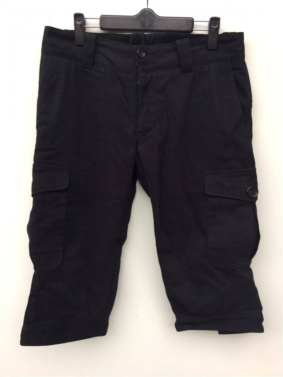【美品】AKM 裏地付き カーゴショーツ 【参考価格38000円】7分丈拍卖