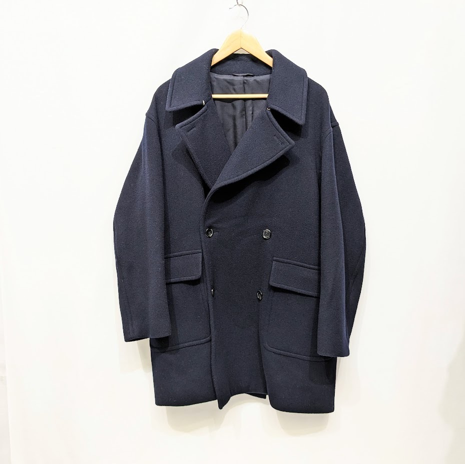 カベル KABEL ウールモッサ ポロ コート WEAVE WOOL MOSSA Polo Coat ロングコート KL0120021105M拍卖