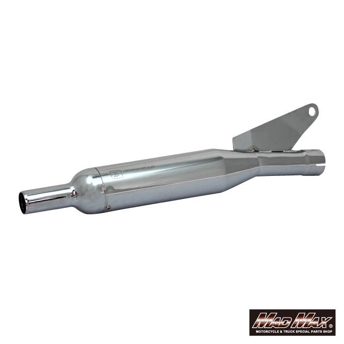 IRONHEAD(アイアンヘッド) HONDA ホンダ CROSSCUB 110 クロスカブ フルエキゾーストマフラー HC1C ラウンドマットイノックス【送料800円】拍卖