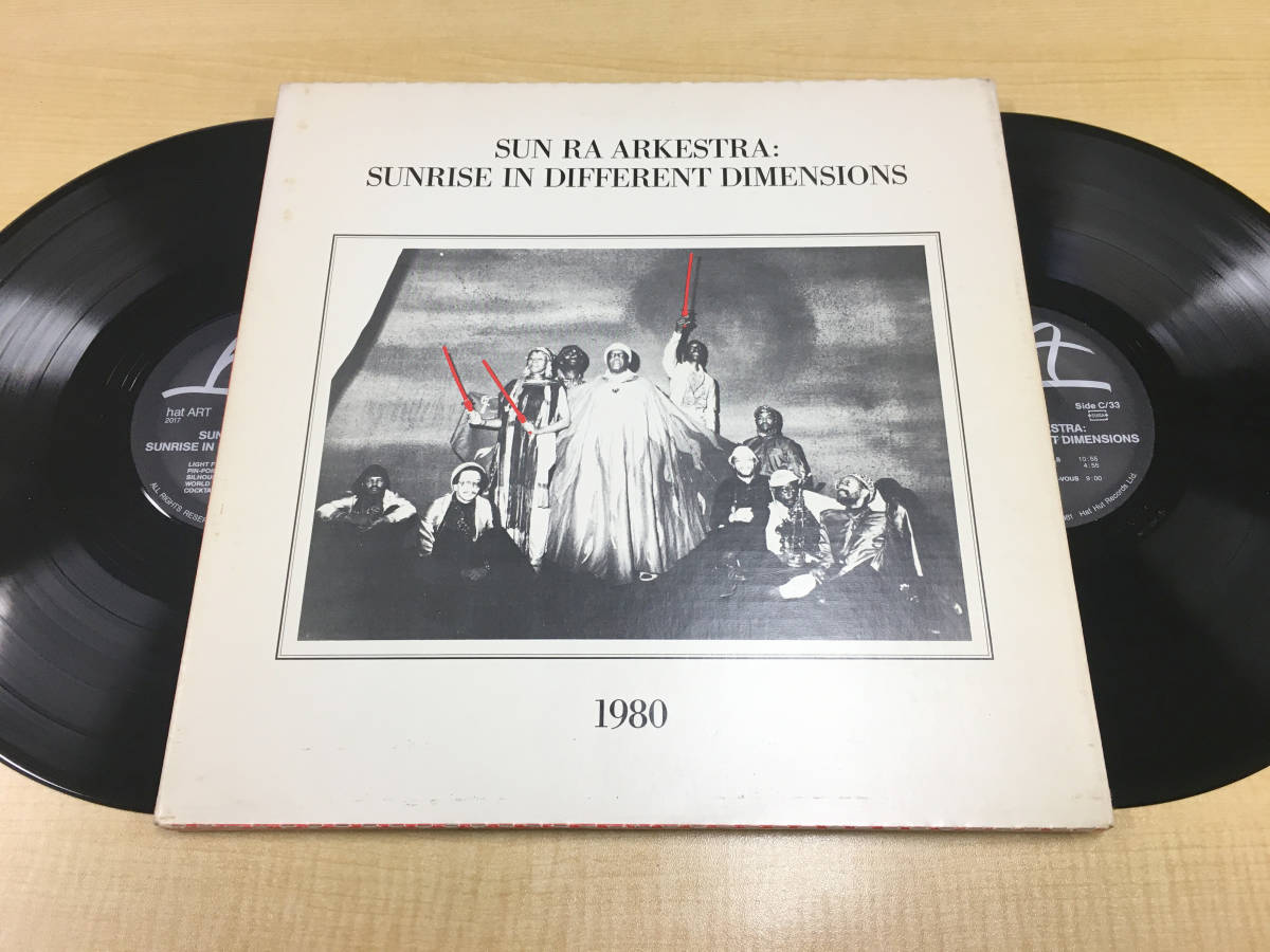 ★レア盤2枚組★■Sun Ra Arkestra■Sunrise In Different Dimensions■hat ART 2017■特殊ジャケ■サン・ラ■SPACY JAZZ拍卖