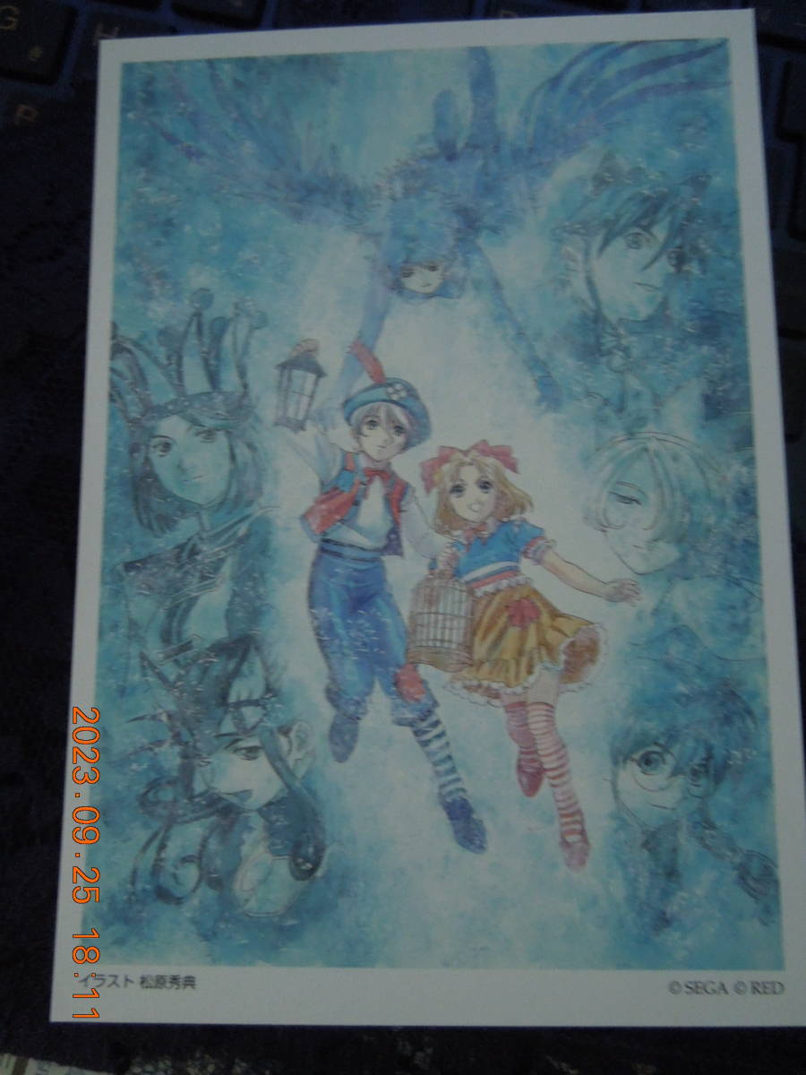 サクラ大戦コレクション2005 ポストカード ③ / レニ アイリス / イラストカード拍卖