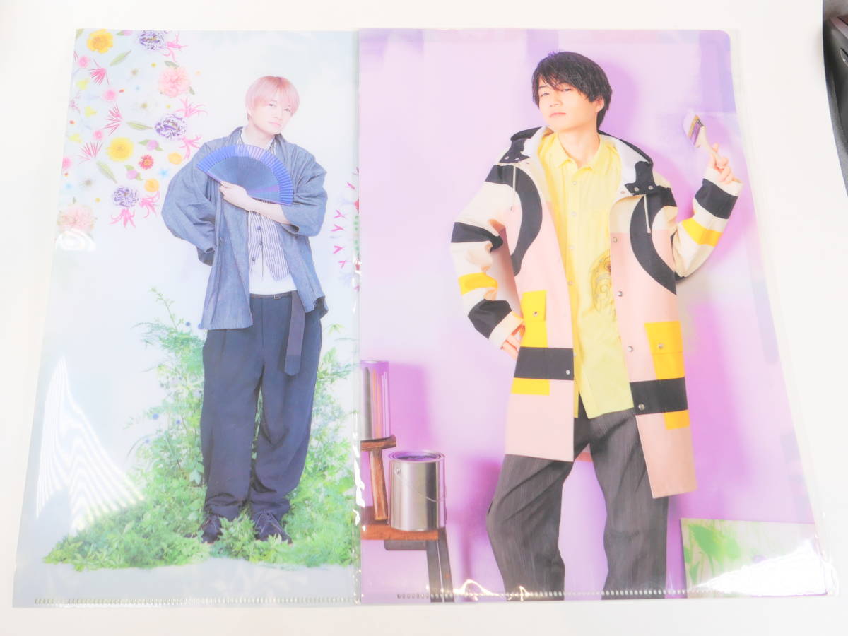 ♪中古+未開封品★SexyZone ジャニーズグッズ 菊池風磨 ライブツアー クリアファイル 2種拍卖