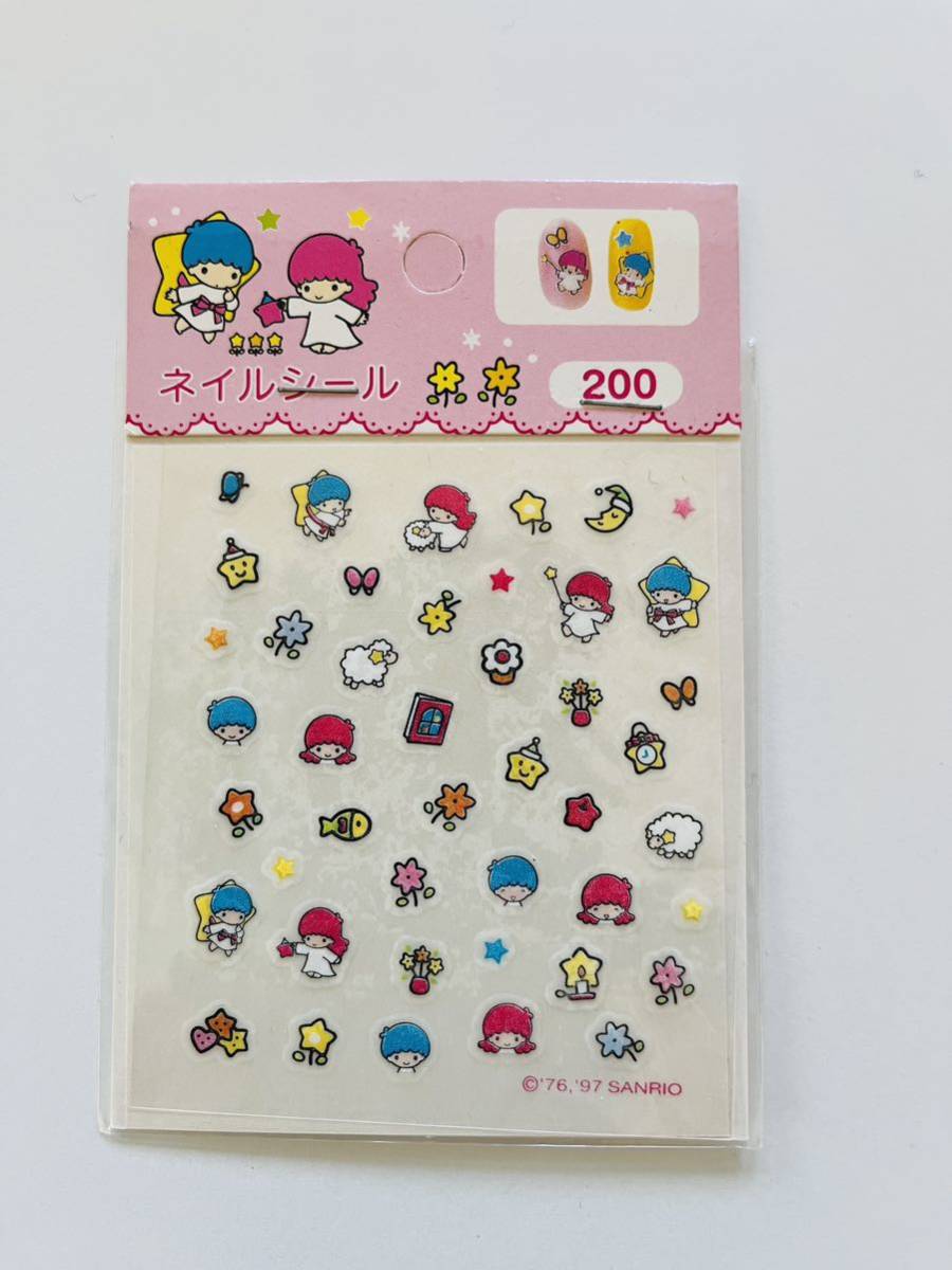 未使用 レア97's LittleTwinStars キキララ ネイルシール拍卖
