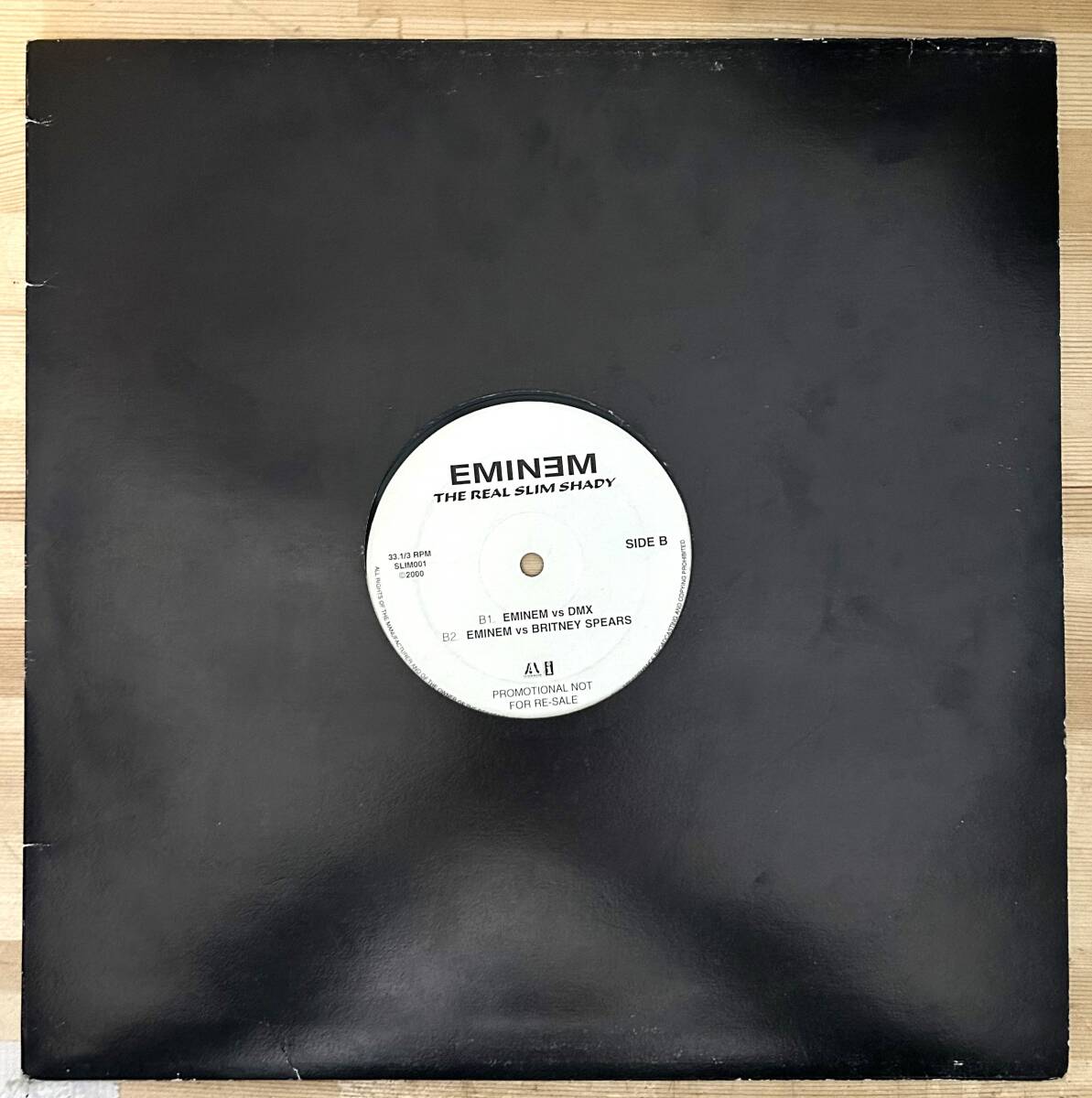1018)EMINEM ⑩ 12インチ THE REAL SLIM SHADY JANET JACKSON DMX BRITNEY SPEARS拍卖
