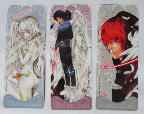 【しおり】 プラチナエンド 3種3枚セット 小畑健・大場つぐみ/集英社拍卖