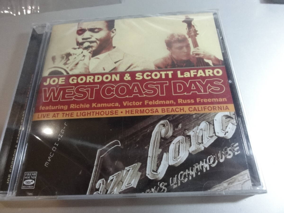 JOE GORDON & SCOTT LAFARO ジョー・ゴードン スコット・ラファロ WEST COAST DAYS 新品未開封シュリンク付き拍卖