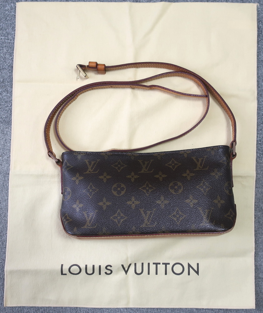 ■ルイヴィトン Louis Vuitton トロター ショルダーバッグ モノグラム 斜め掛け ポシェット拍卖
