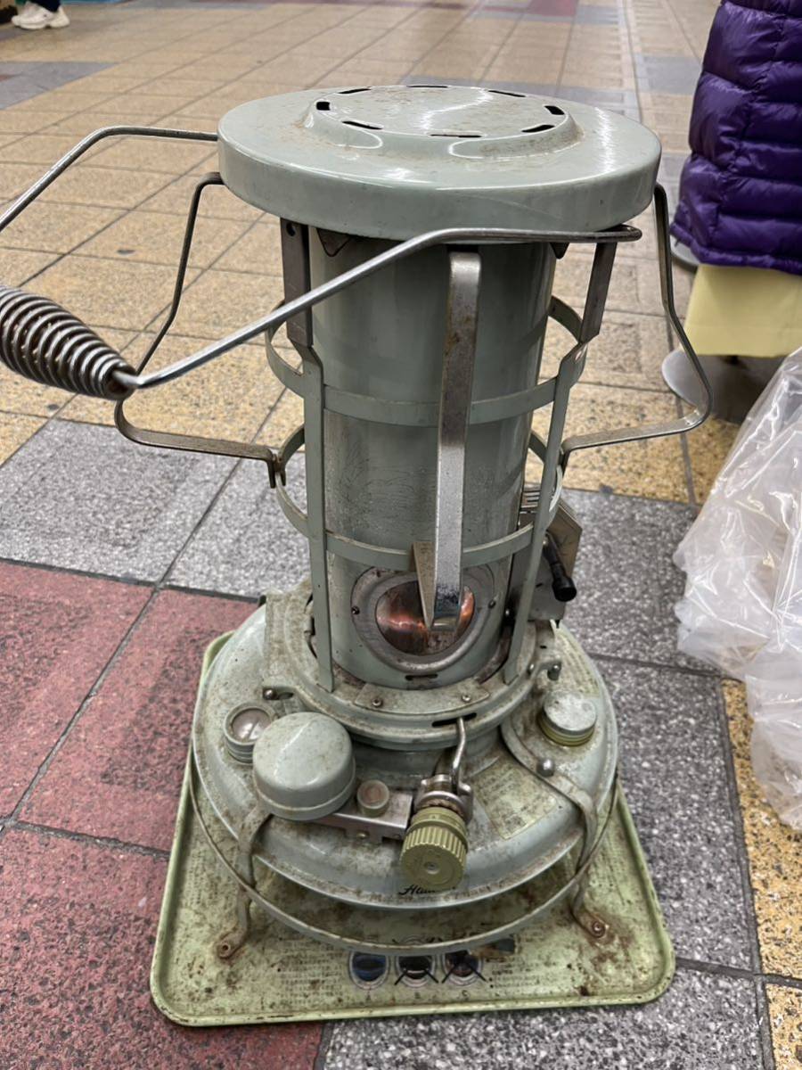 大阪市引取対応 Aladdin アラジン/ストーブ 【J380003B】ブルーフレーム レトロ ディック しん上下対流型 動作品拍卖