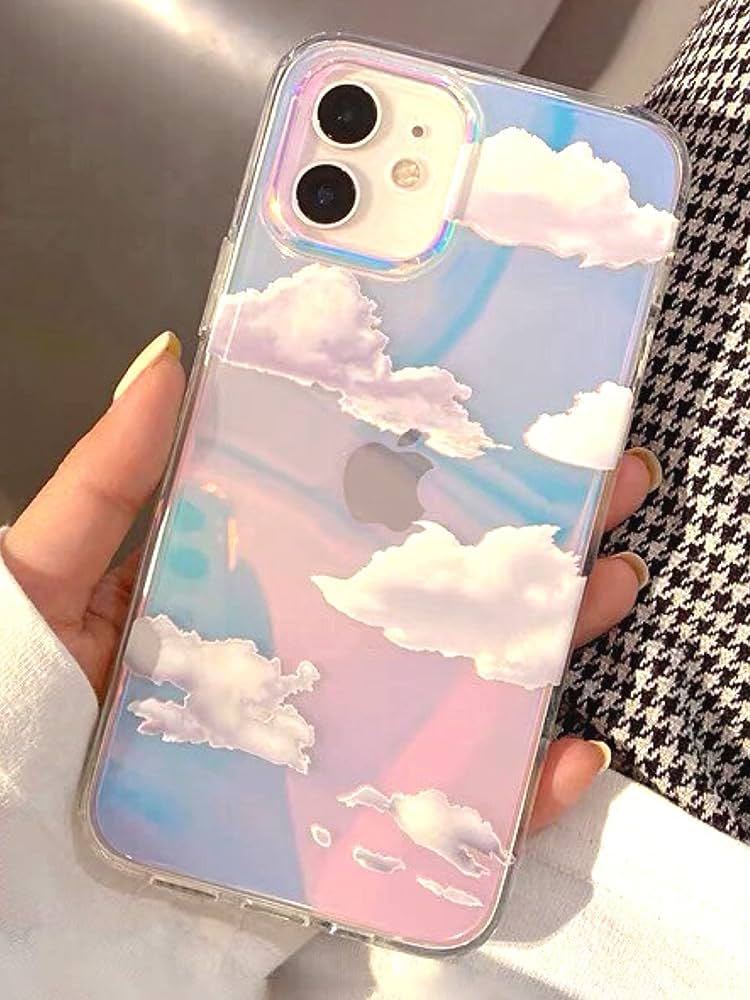 c-582 iPhone11ケース 韓国 デザイン オーロラ スカイ クリア iphoneカバー 携帯ケース 携帯カバー スマホケース スマホカバー 6.1インチ拍卖