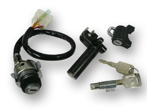 81-4021 FX1/Mk2 メインスイッチ&ロックセット (Z750FX-1/Z1000MK-2/FX-1/MK-2/キーセット拍卖
